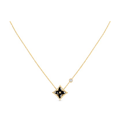 [Rosla]STAR BLACK MOP NECKLACE
