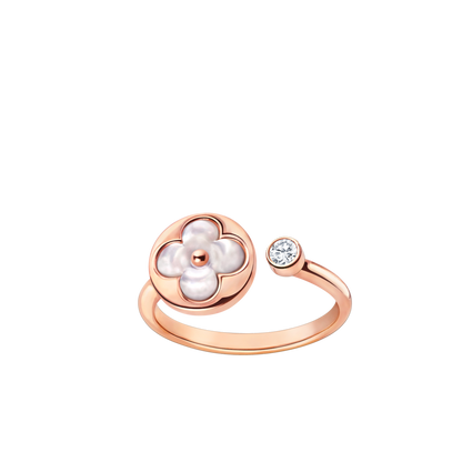 [Rosla]SUN 1 DIAMOND PINK MOP RING