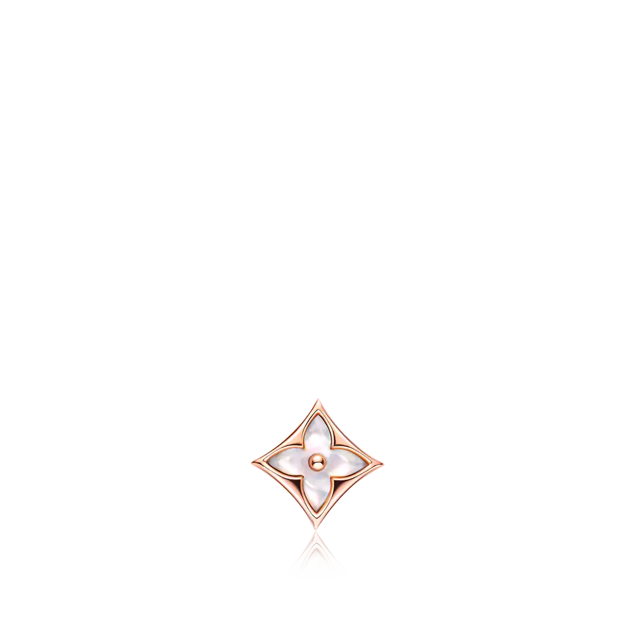 [Rosla]STAR MOP PINK GOLD EARRINGS