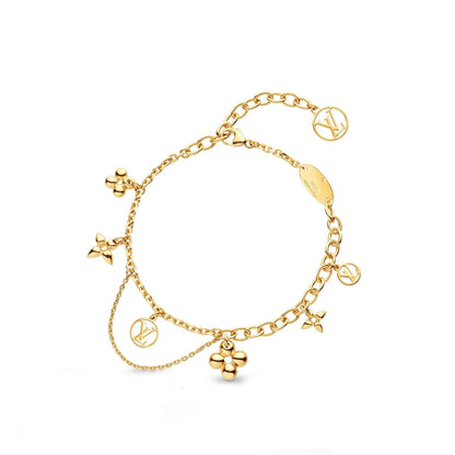 [Rosla]BLOOMING PINK GOLD MOP BRACELET