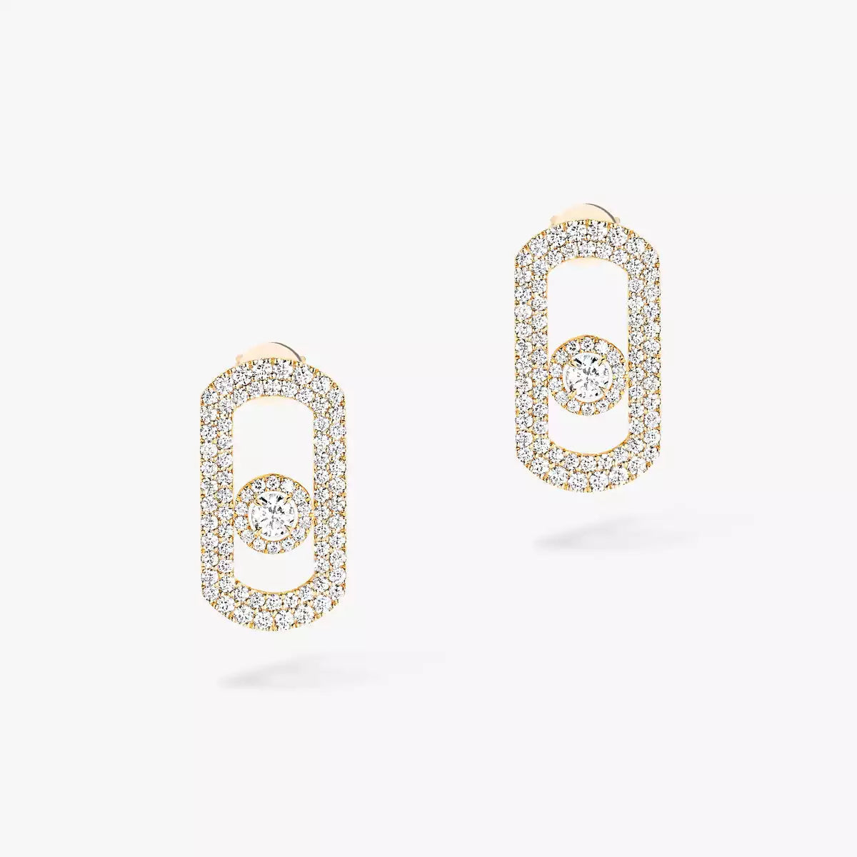 [Rosla]So Move Pave_-Set Diamond Earrings in Silver