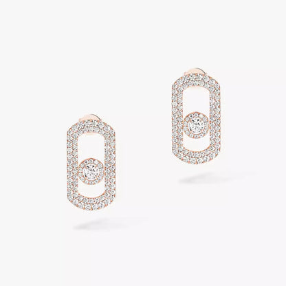 [Rosla]So Move Pave_-Set Diamond Earrings in Silver