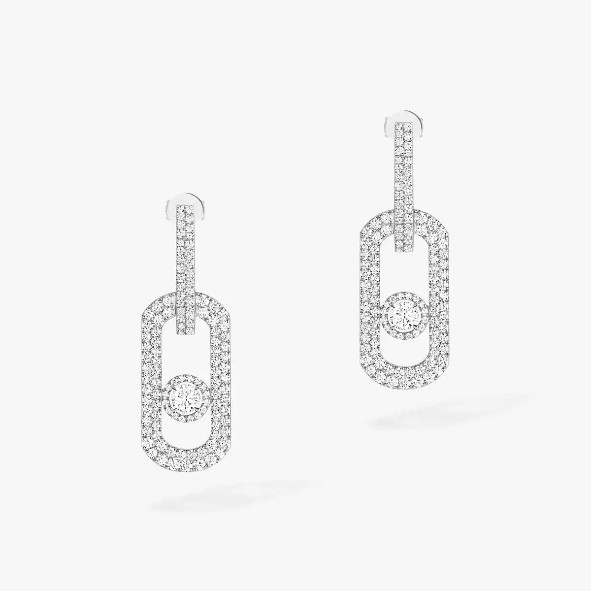 [Rosla]So Move XL Pave_-Set Diamond Pendant Earrings