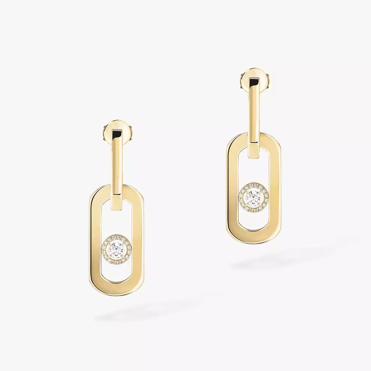 [Rosla] So Move XL Diamond Hoop Earring