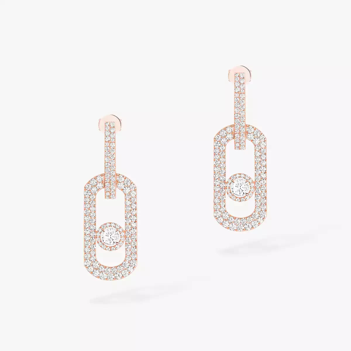 [Rosla]So Move XL Pave_-Set Diamond Pendant Earrings