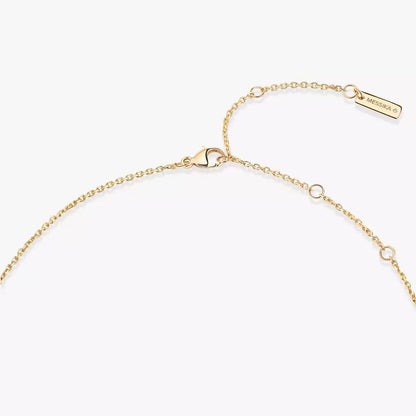 [Rosla]Lucky Eye Diamond Necklace in Rose Gold and Turquoise