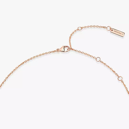 [Rosla]Lucky Eye Diamond Necklace in Rose Gold and Turquoise