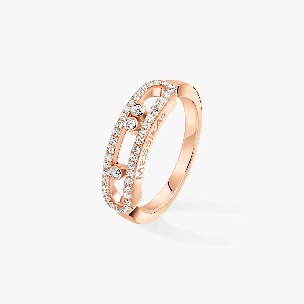 [Rosla] Baby Move Gold Diamond Pave_ Ring