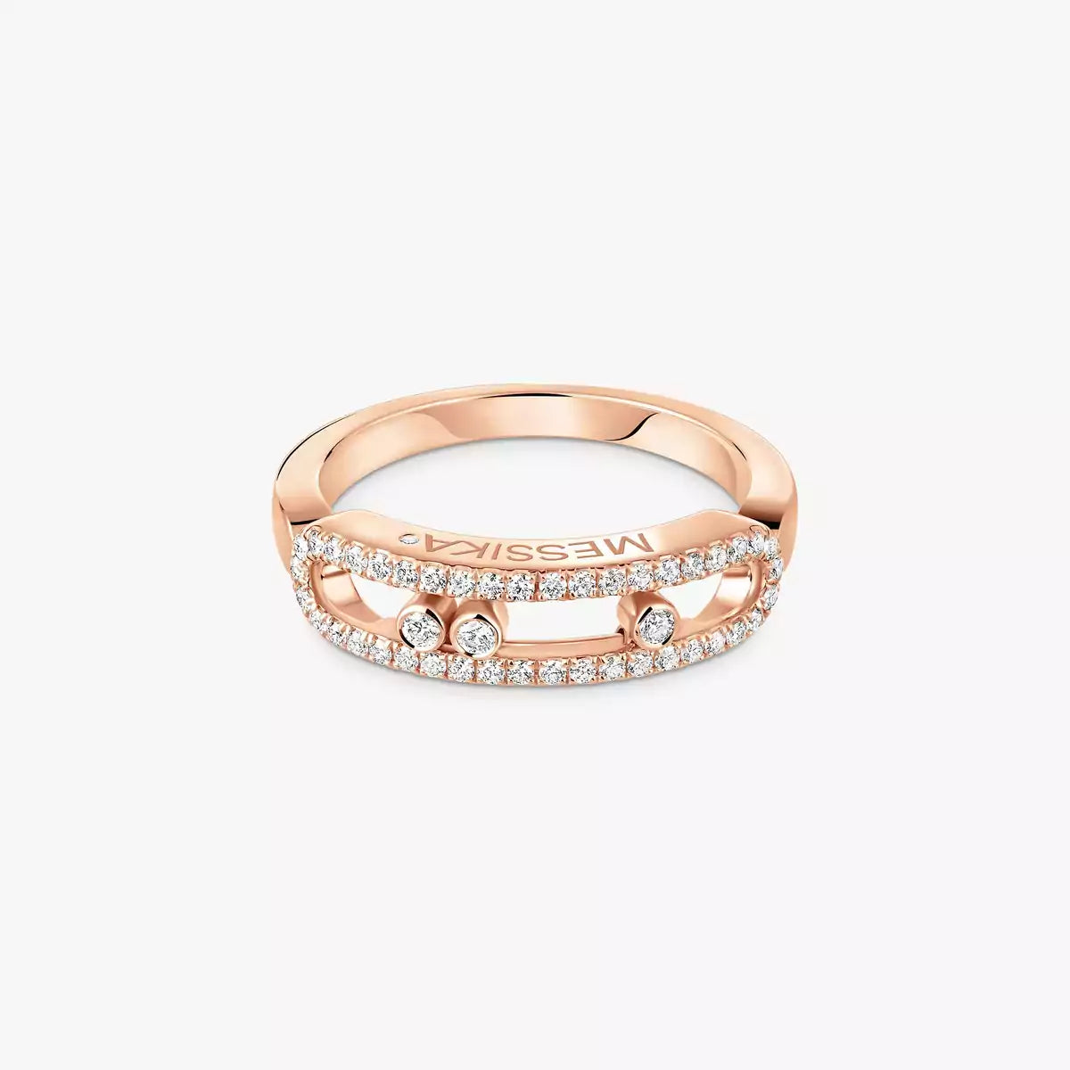 [Rosla] Baby Move Gold Diamond Pave_ Ring