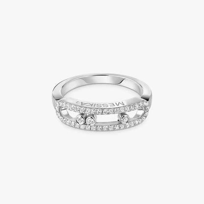 [Rosla] Baby Move Gold Diamond Pave_ Ring