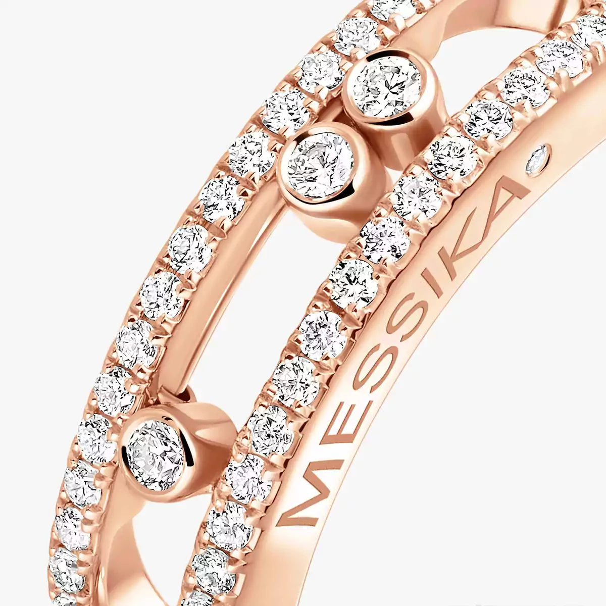 [Rosla] Baby Move Gold Diamond Pave_ Ring