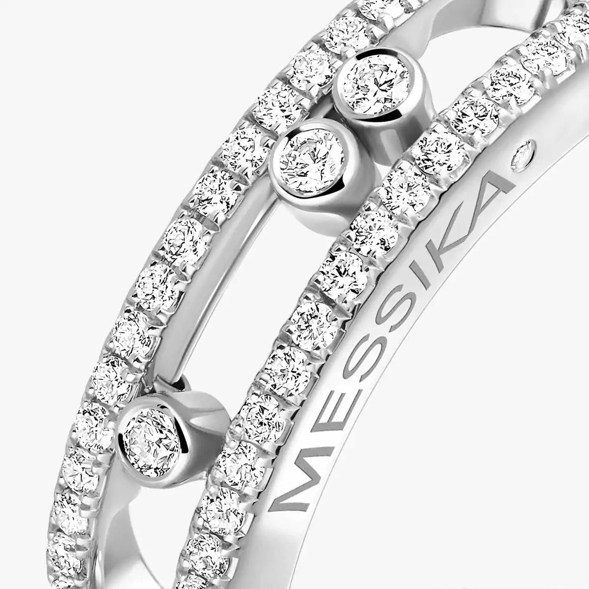 [Rosla] Baby Move Gold Diamond Pave_ Ring