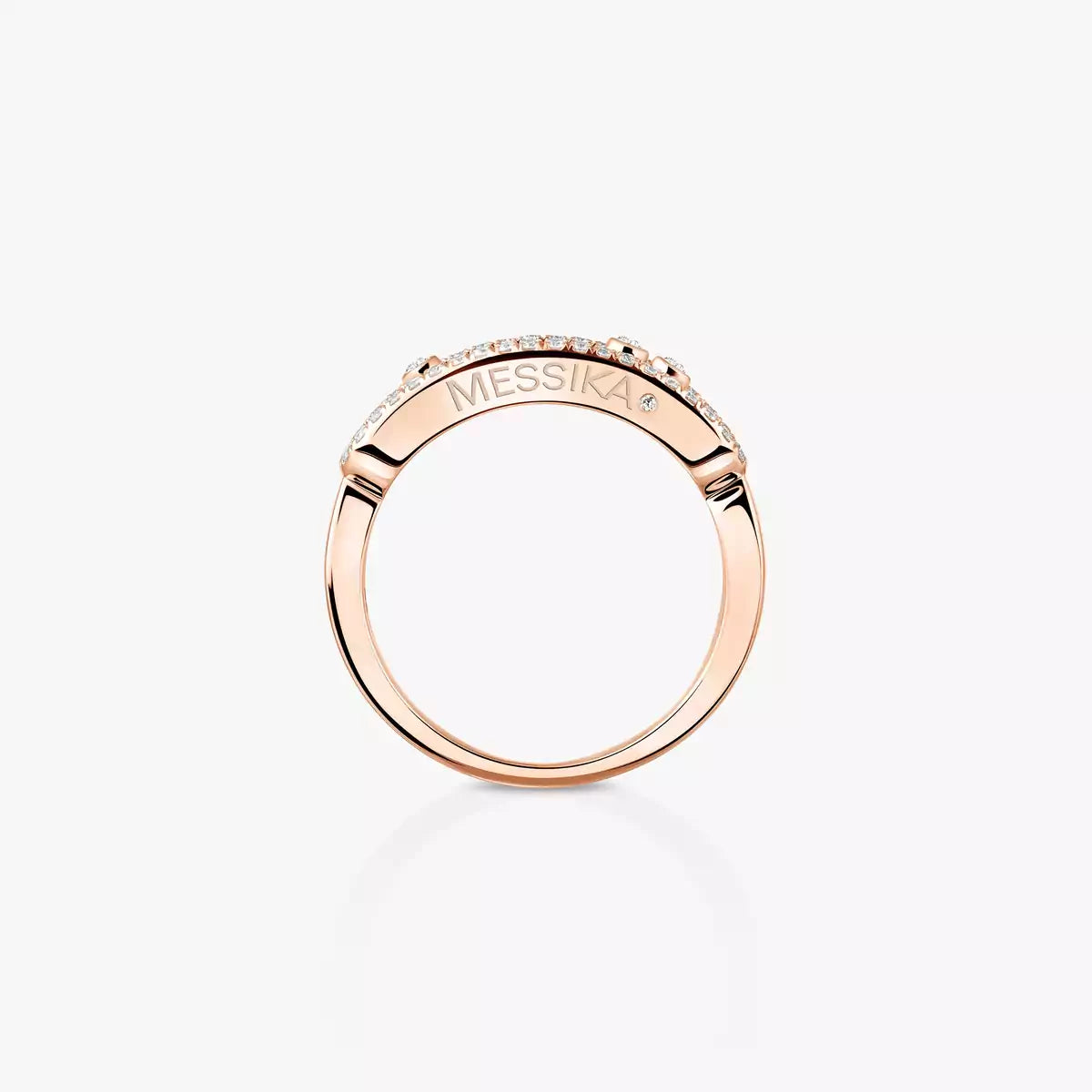 [Rosla] Baby Move Gold Diamond Pave_ Ring