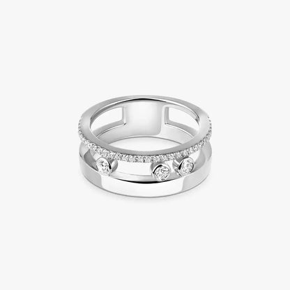 [Rosla]Move Romane Diamond Ring