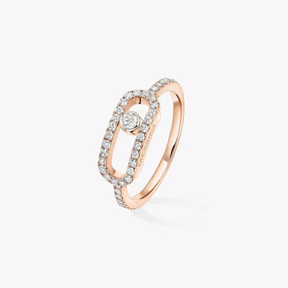 [Rosla]Move Uno Diamond Ring in Gold