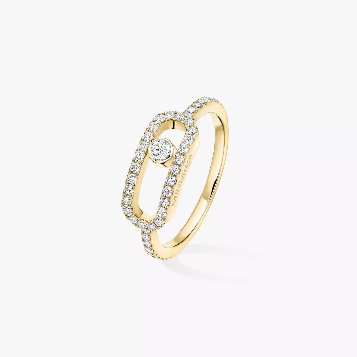 [Rosla]Move Uno Diamond Ring in Gold