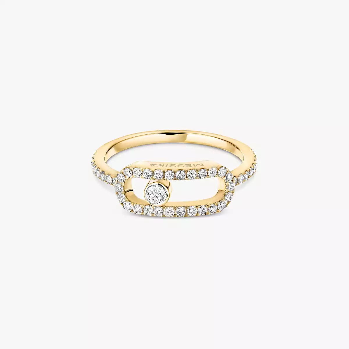 [Rosla]Move Uno Diamond Ring in Gold