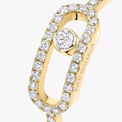 [Rosla]Move Uno Diamond Ring in Gold