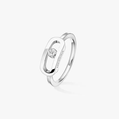 [Rosla]Move Uno Diamond Ring in Gold