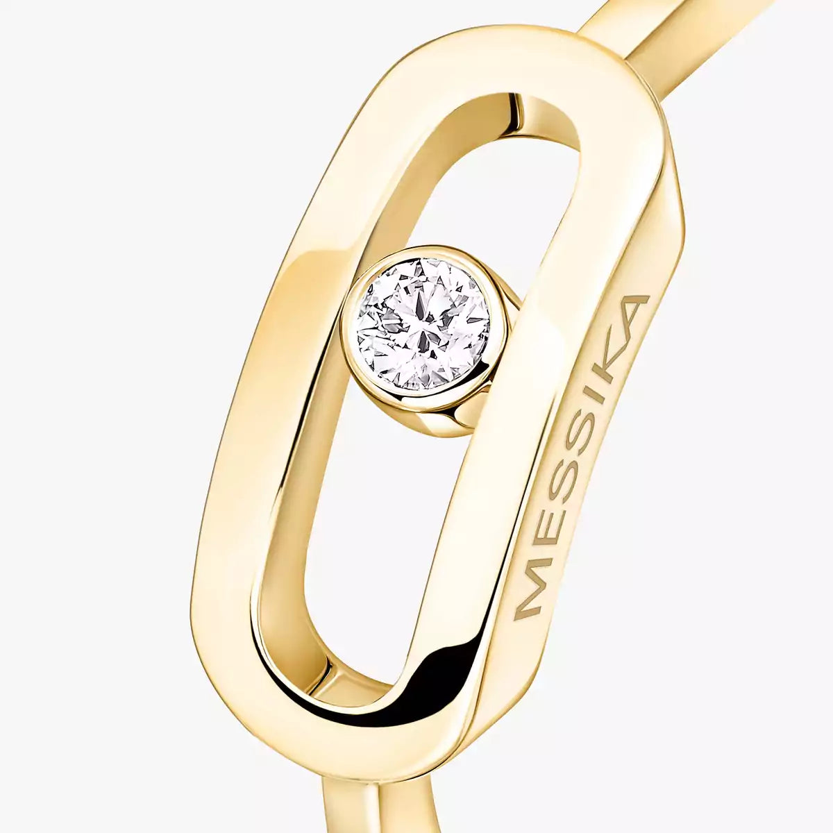 [Rosla]Move Uno Diamond Ring in Gold