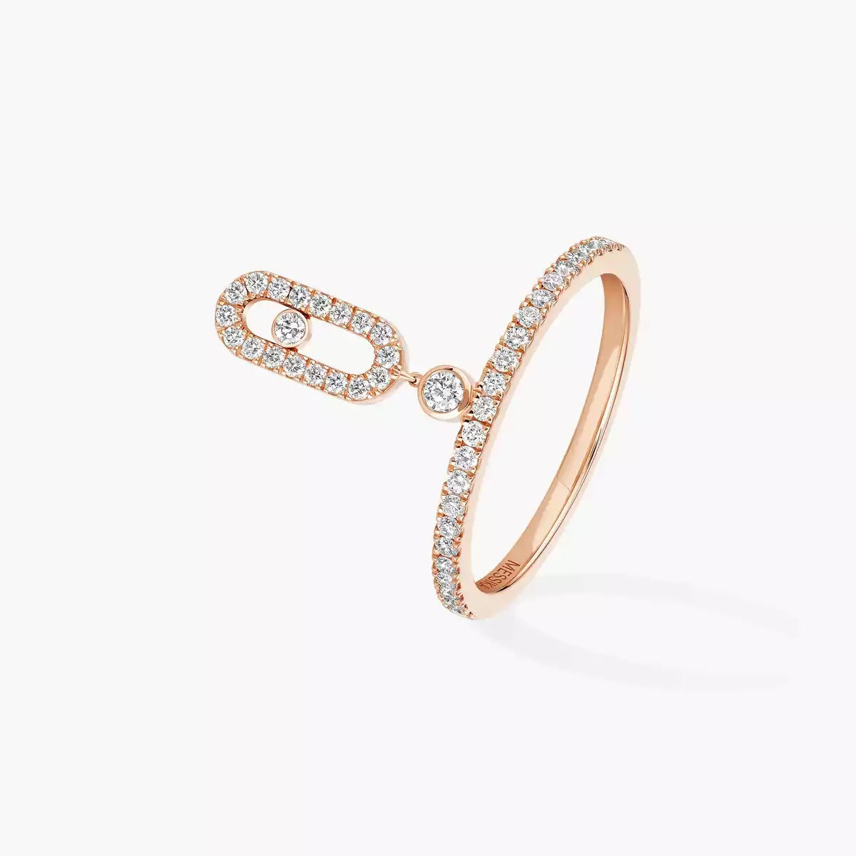 [Rosla]Move Uno Diamond Ring