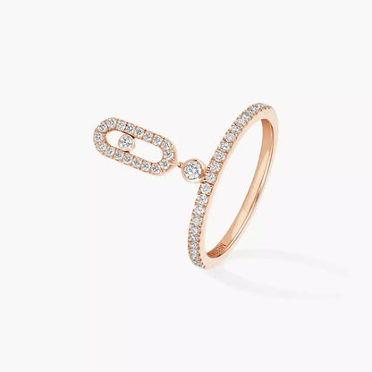 [Rosla]Move Uno Diamond Ring