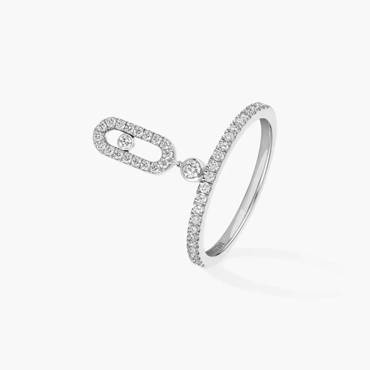 [Rosla]Move Uno Diamond Ring