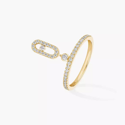 [Rosla]Move Uno Diamond Ring