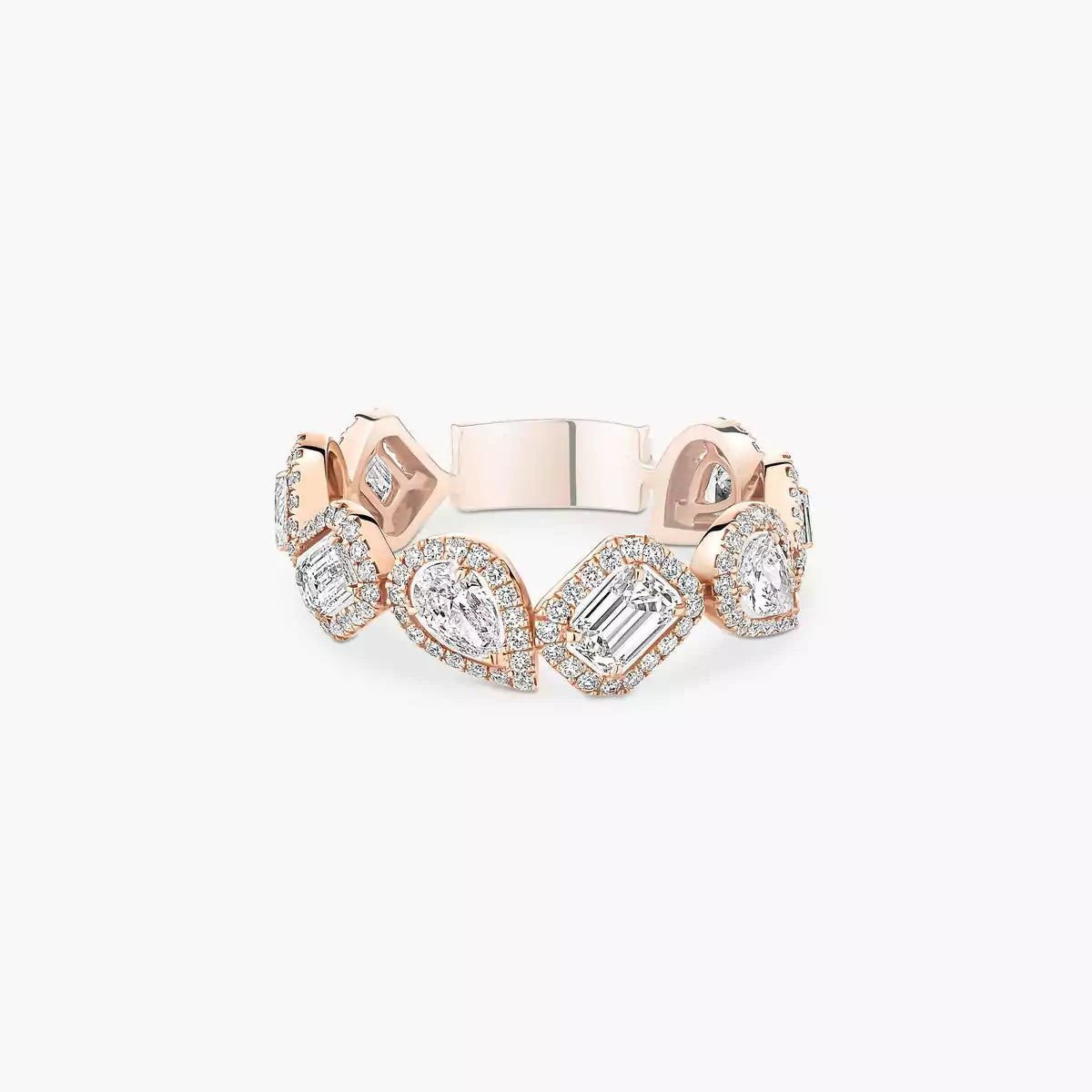 [Rosla]Diamond Wedding Ring My Twin
