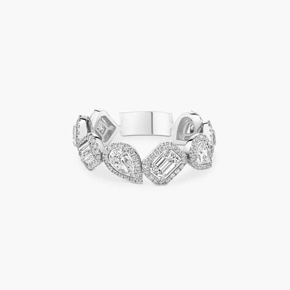 [Rosla]Diamond Wedding Ring My Twin