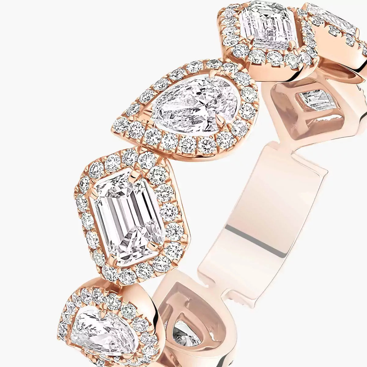 [Rosla]Diamond Wedding Ring My Twin