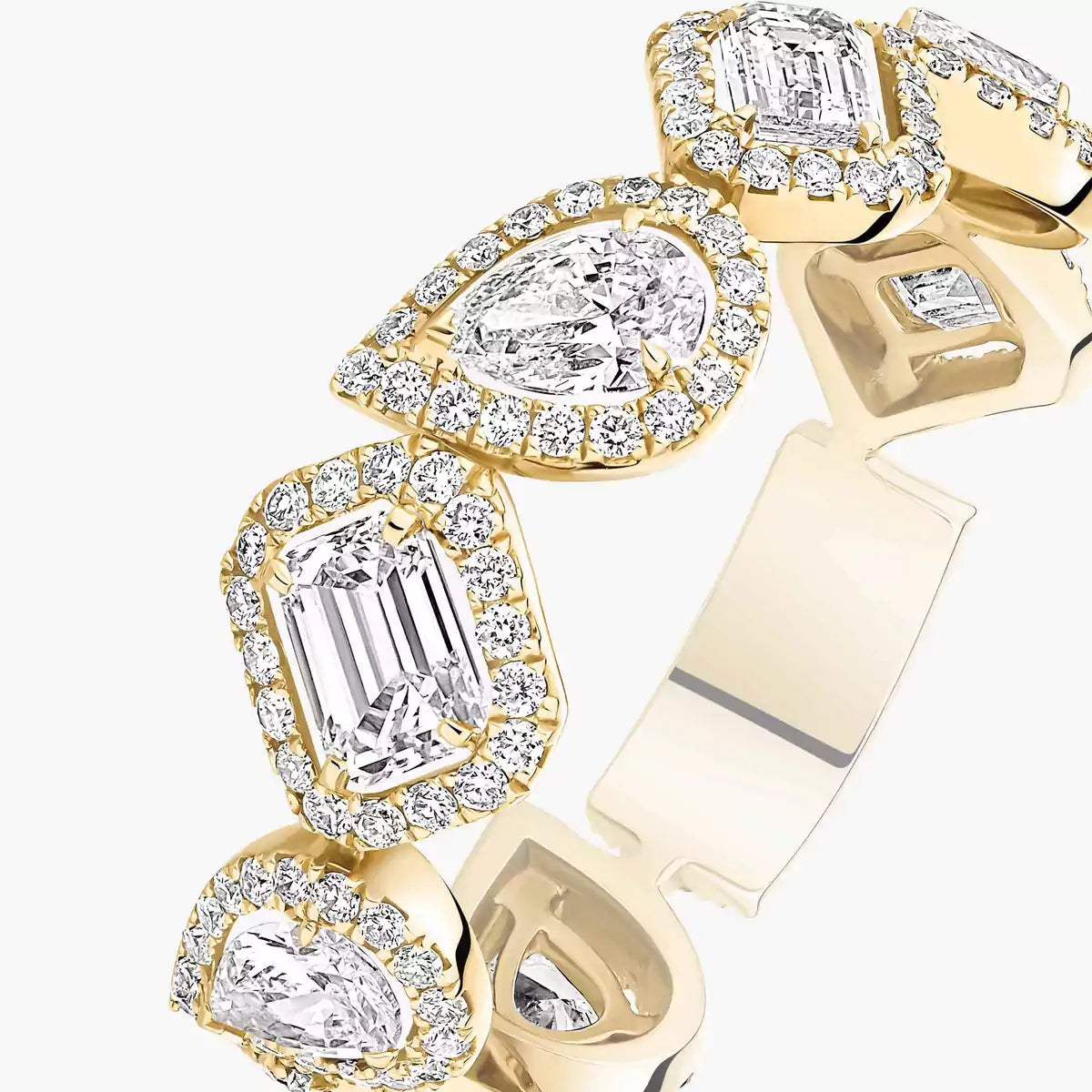 [Rosla]Diamond Wedding Ring My Twin