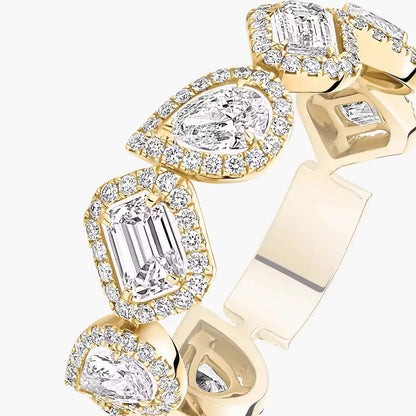 [Rosla]Diamond Wedding Ring My Twin