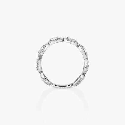 [Rosla]Diamond Wedding Ring My Twin