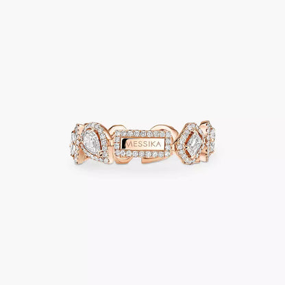 [Rosla]Diamond Wedding Ring My Twin