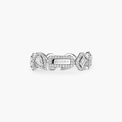 [Rosla]Diamond Wedding Ring My Twin