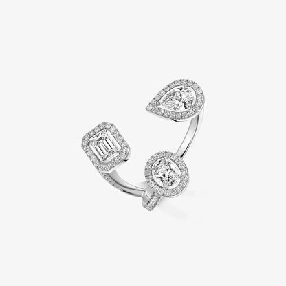[[Rosla] Diamond Ring 0,25ct My Twin Trilogy