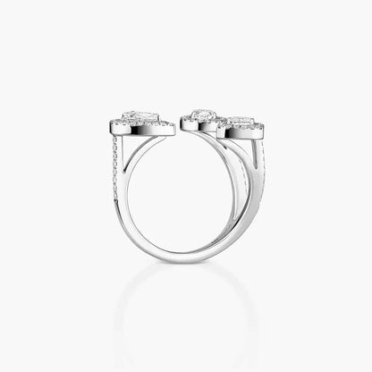 [[Rosla] Diamond Ring 0,25ct My Twin Trilogy