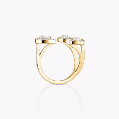 [[Rosla] Diamond Ring 0,25ct My Twin Trilogy
