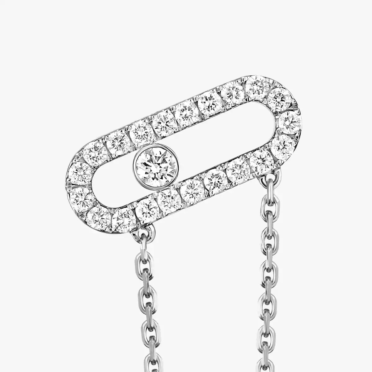 [Rosla]Move Uno Diamond Earrings