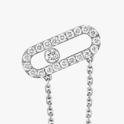 [Rosla]Move Uno Diamond Earrings