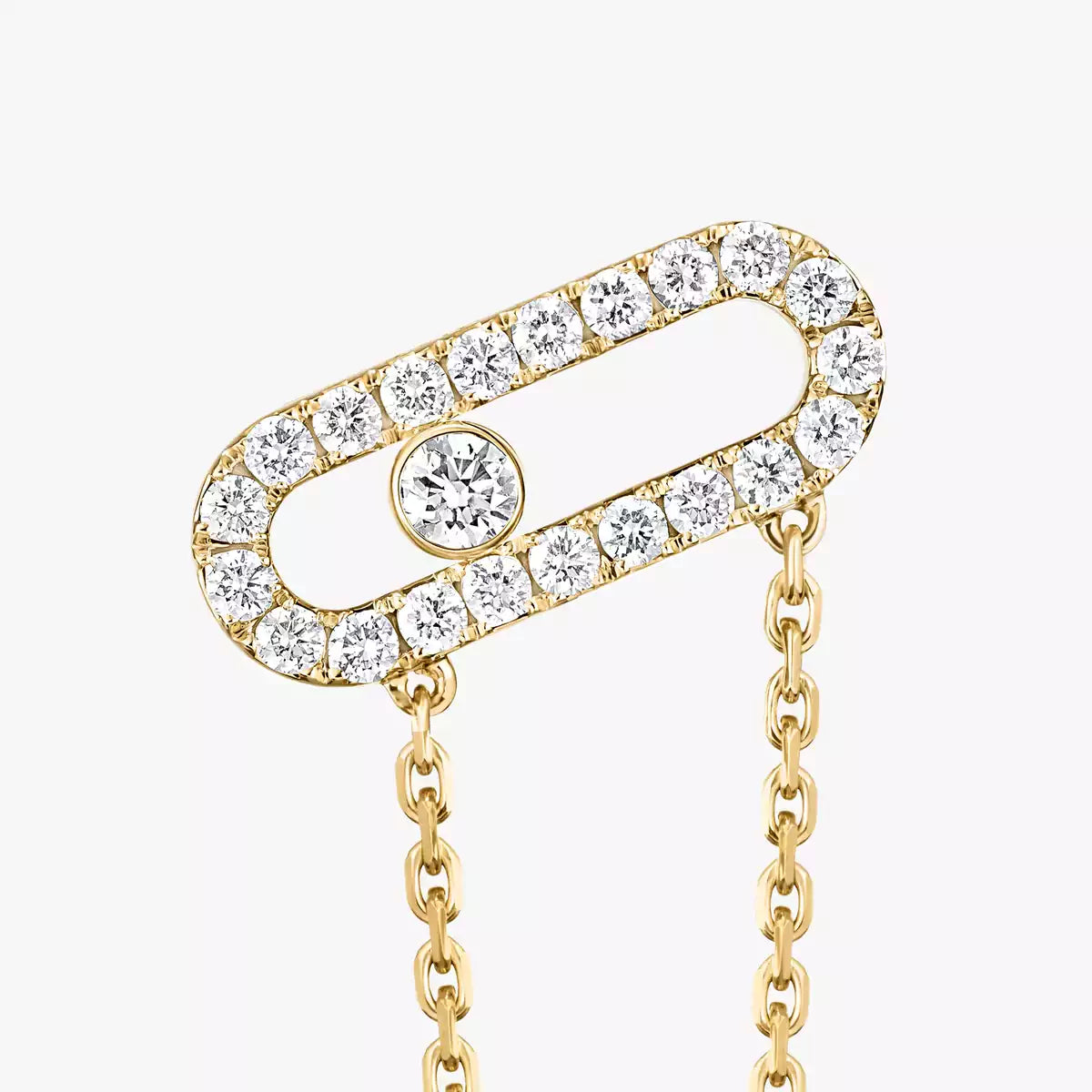[Rosla]Move Uno Diamond Earrings