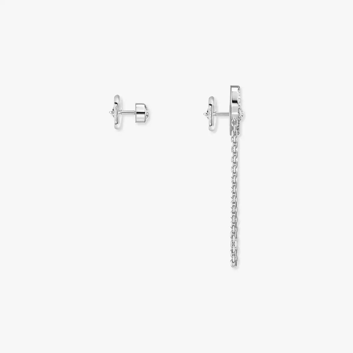 [Rosla]Move Uno Diamond Earrings