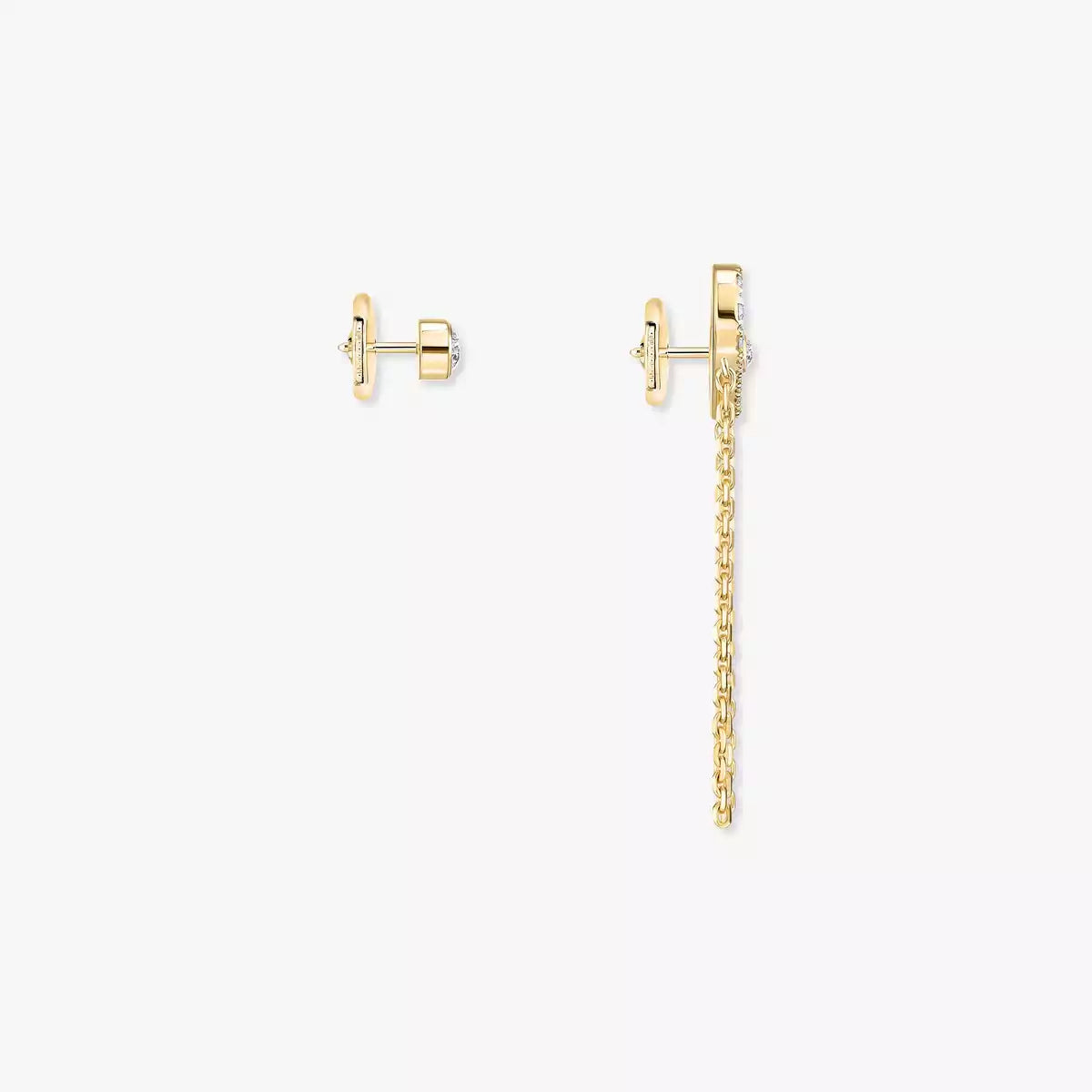 [Rosla]Move Uno Diamond Earrings