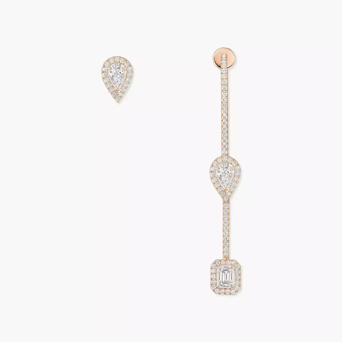 [Rosla]Diamond Drop Earrings My Twin