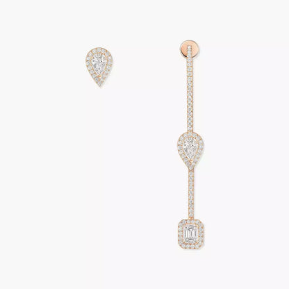 [Rosla]Diamond Drop Earrings My Twin