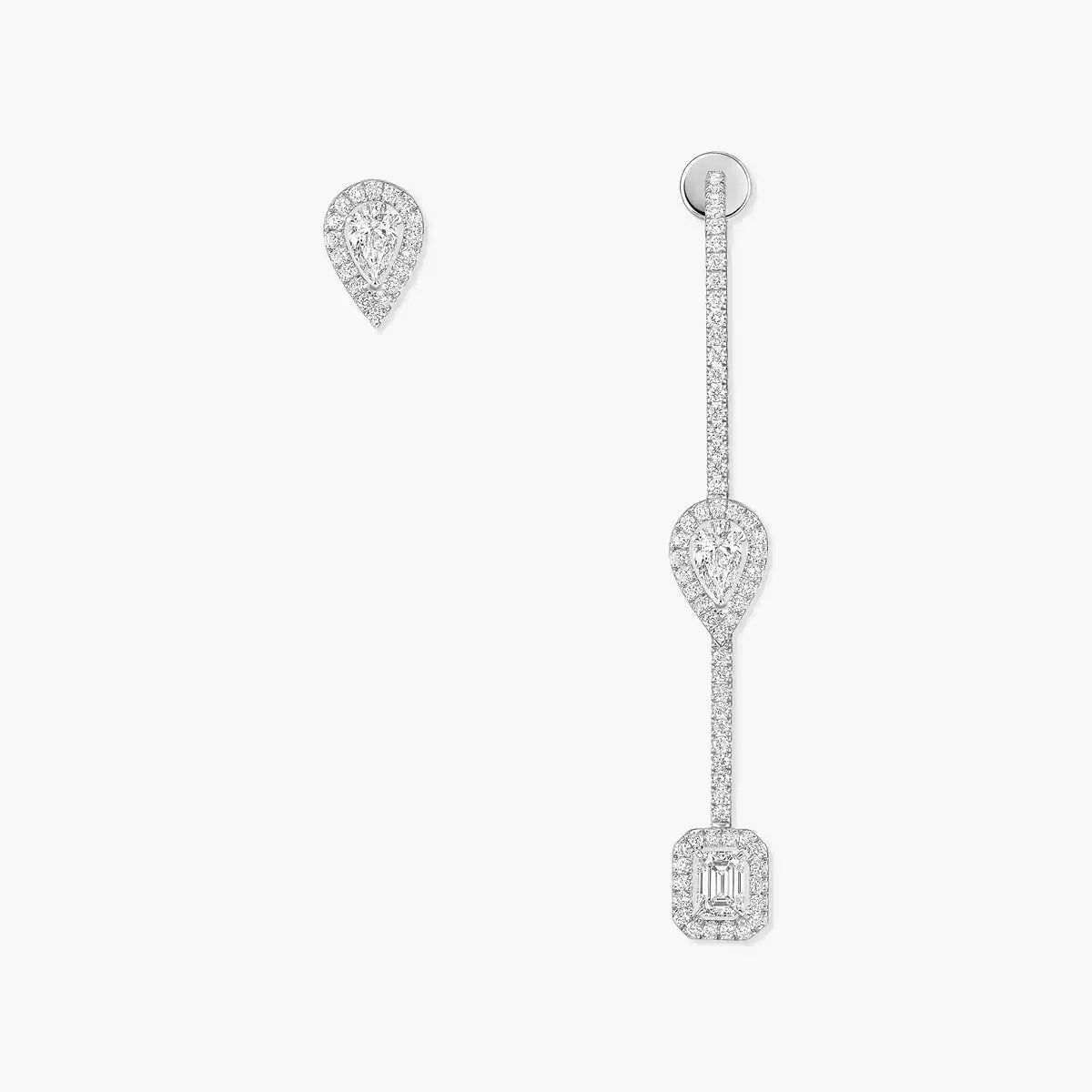 [Rosla]Diamond Drop Earrings My Twin