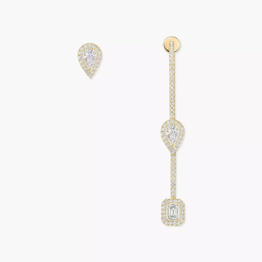 [Rosla]Diamond Drop Earrings My Twin