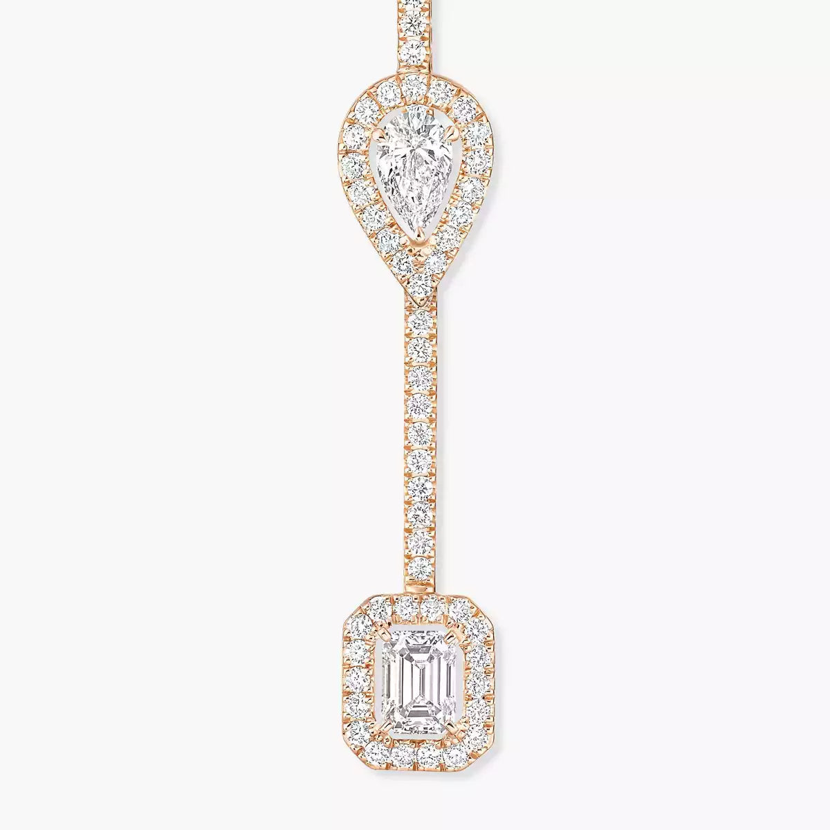 [Rosla]Diamond Drop Earrings My Twin