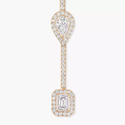 [Rosla]Diamond Drop Earrings My Twin